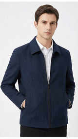 Übergangsjacke Herren – Zeitlos & Stilvoll – Hochwertiger Wollmix - Asance