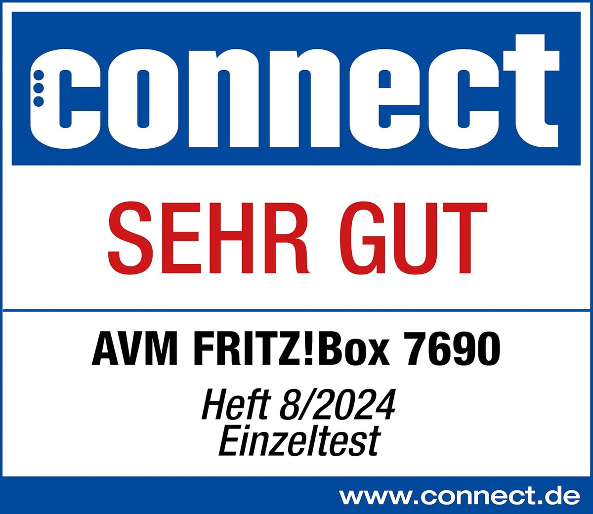 AVM FRITZ!Box 7690 - DSL Router mit Wi-Fi 7, Zigbee, DECT-Basis - Weiß