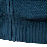 AIOPESON Herren Strickjacke | 100% Baumwolle, Argyle-Muster, Wintermode 4