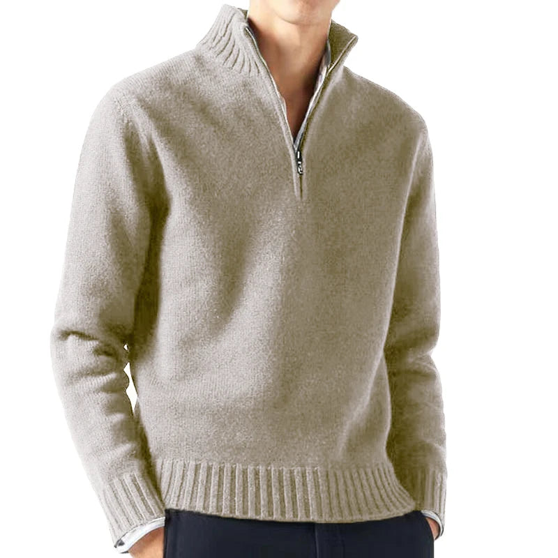 Arvid Herrenpullover | 100% Baumwolle, Lässig mit Rollkragen 10