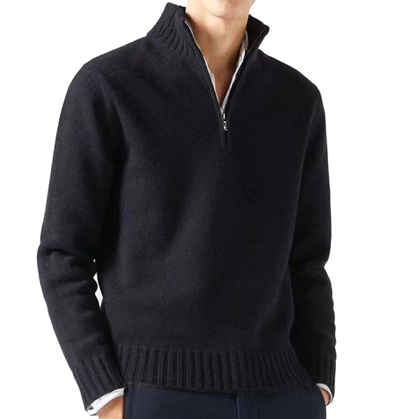 Arvid Herrenpullover | 100% Baumwolle, Lässig mit Rollkragen 1