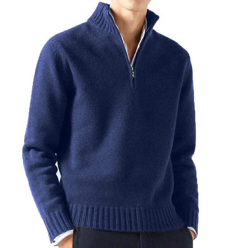 Arvid Herrenpullover | 100% Baumwolle, Lässig mit Rollkragen 3