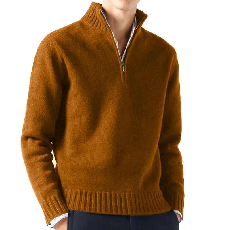 Arvid Herrenpullover | 100% Baumwolle, Lässig mit Rollkragen 6