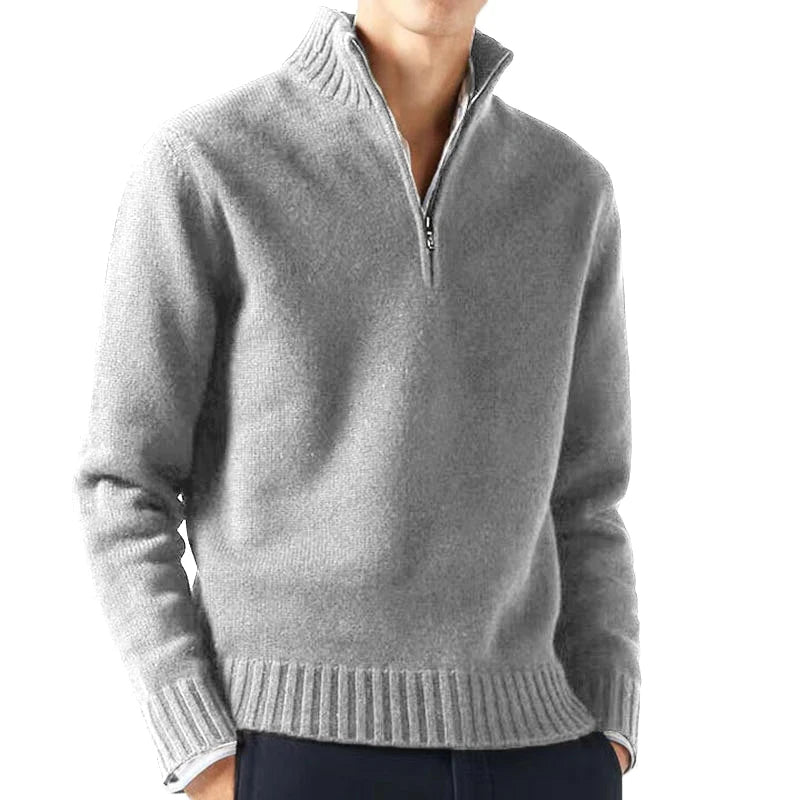 Arvid Herrenpullover | 100% Baumwolle, Lässig mit Rollkragen 8