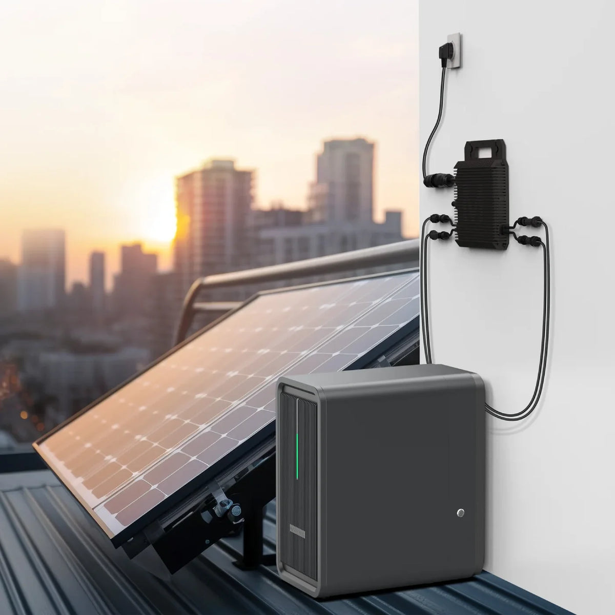 Marstek Saturn B2500-D – Plug-in Speicher, 2,24 kWh, 2 MPPT, PV-Eingang 1,6 kW, IP65