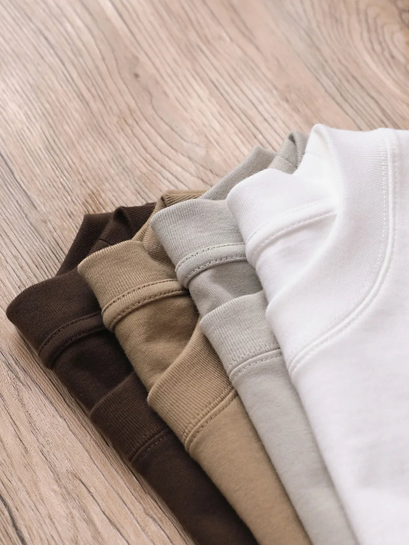Bamboo Oversize T-Shirt Herren | 320g Baumwolle, Bequem und Atmungsaktiv 0
