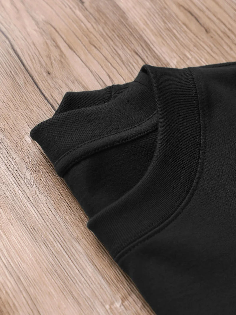 Bamboo Oversize T-Shirt Herren | 320g Baumwolle, Bequem und Atmungsaktiv 10