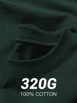 Bamboo Oversize T-Shirt Herren | 320g Baumwolle, Bequem und Atmungsaktiv 2