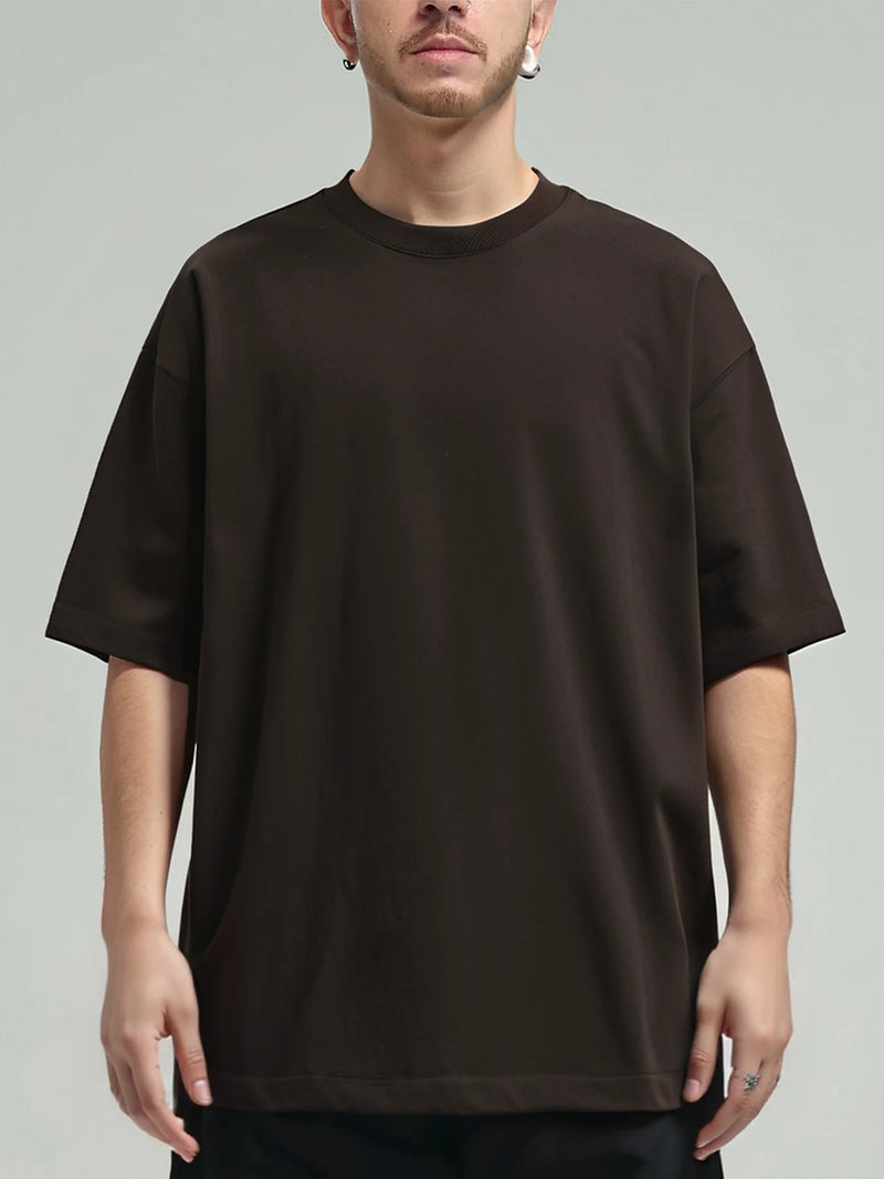 Bamboo Oversize T-Shirt Herren | 320g Baumwolle, Bequem und Atmungsaktiv 4