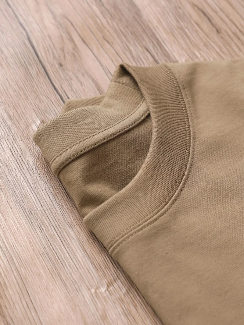 Bamboo Oversize T-Shirt Herren | 320g Baumwolle, Bequem und Atmungsaktiv 7