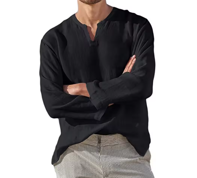 Bastian Herren Baumwollhemd | 100% Baumwolle, Bequem und Elegant 2