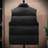 Bastian Herren Weste Schwarz | Warm, Winddicht, Outdoor 2