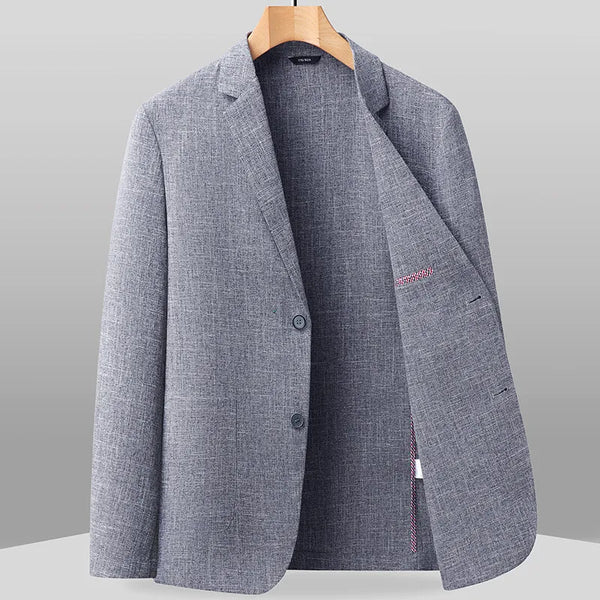 Blaise Herren Sakko | Leichtes Eiskrepp, Sommerlich Elegant 0