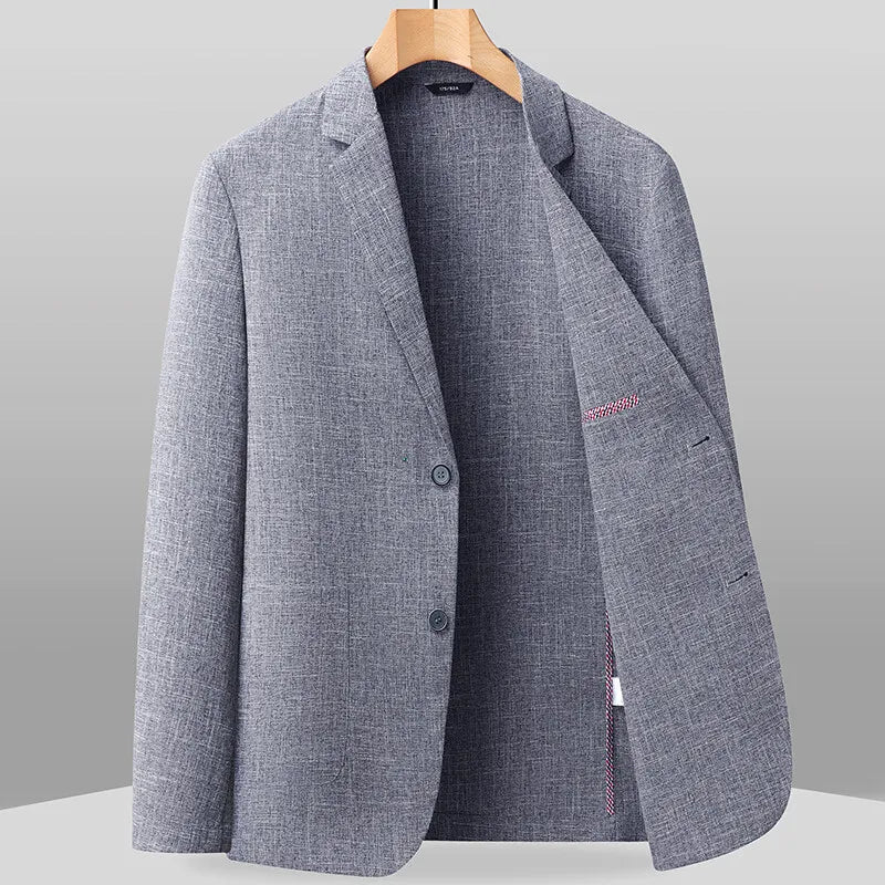 Blaise Herren Sakko | Leichtes Eiskrepp, Sommerlich Elegant 0