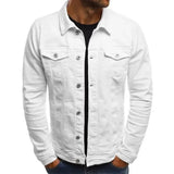 Dario Herren Denim Jacke | Hochwertige Baumwolle, Klassischer Slim Fit 2