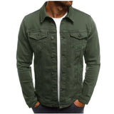 Dario Herren Denim Jacke | Hochwertige Baumwolle, Klassischer Slim Fit 5