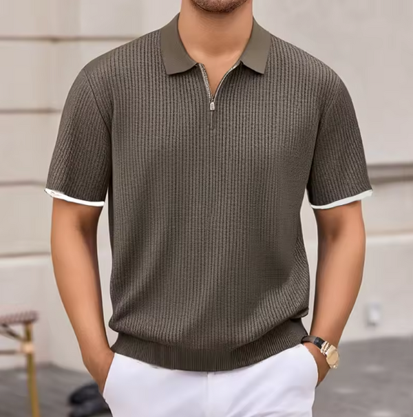 Eli Herren Poloshirt | Hochwertige Baumwolle, Italienischer Stil 1