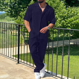 Fino Herren Set | Bequemer Baumwollmix, Casual Outfit für Männer 3