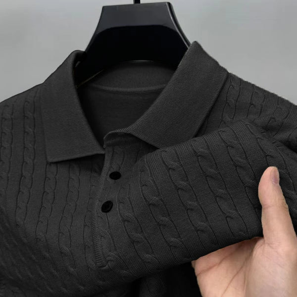 Hugo Boss Pullover Herren | 100% Wolle, V-Ausschnitt, Dunkelgrau 1