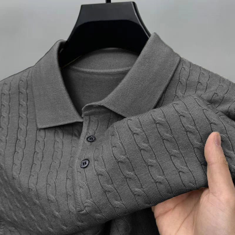 Hugo Boss Pullover Herren | 100% Wolle, V-Ausschnitt, Dunkelgrau 2