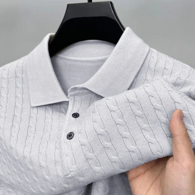 Hugo Boss Pullover Herren | 100% Wolle, V-Ausschnitt, Dunkelgrau 6