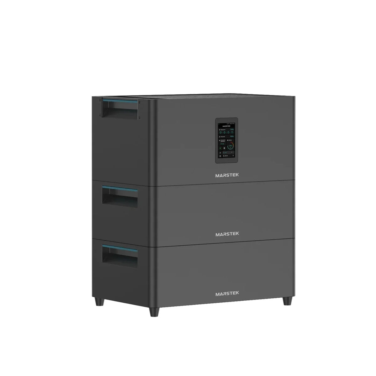 Marstek Jupiter C Plus – All-in-One Speicher, 2,56 kWh, 4 MPPT, PV 2400W, HD-Touchscreen