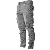 Kalan Herren Slim Fit Jeans | Elastische Baumwollmischung, Multi-Pocket 8