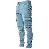 Kalan Herren Slim Fit Jeans | Elastische Baumwollmischung, Multi-Pocket 9