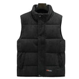 Kordhülsen Herren Weste | Gepolstert, Winterfest, Regular Fit 5