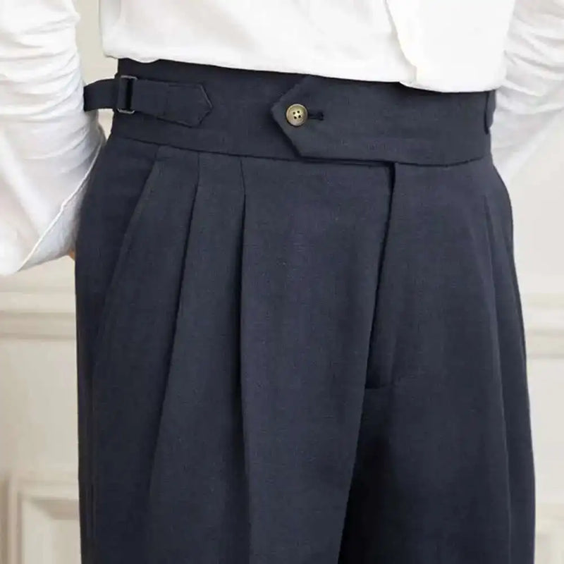 Lino Herren Hosen | Leinen-Baumwoll-Mischung, Elegant & Vielseitig 2