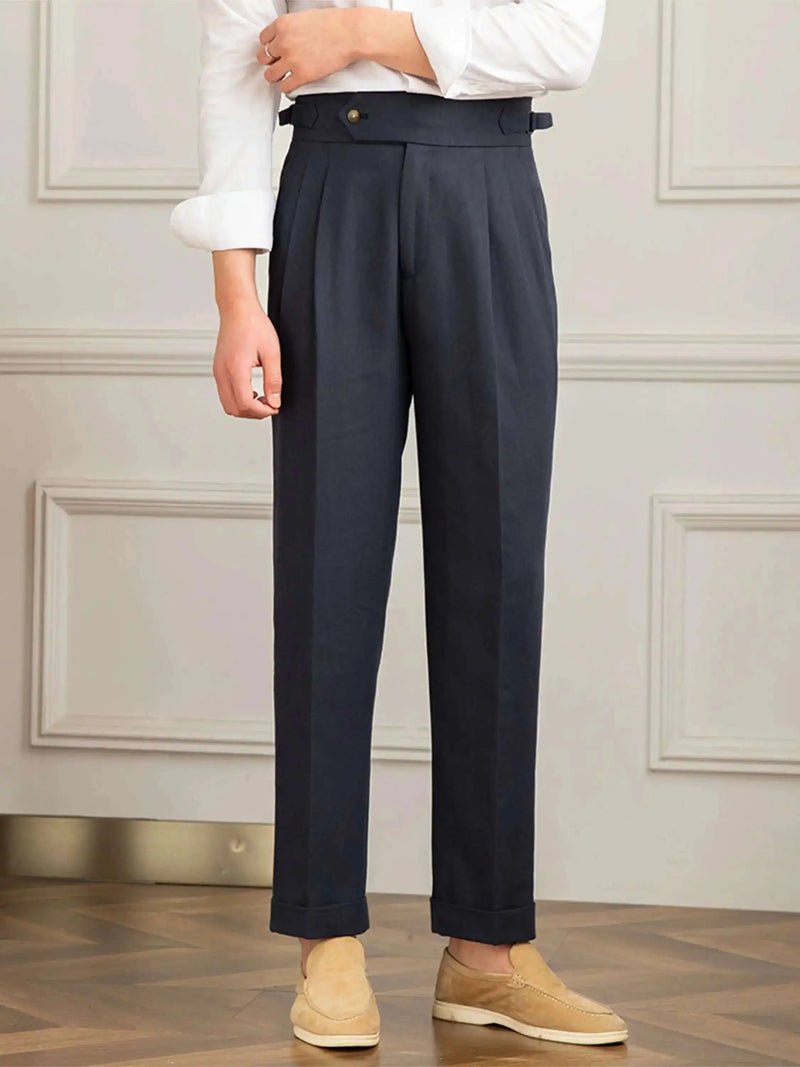 Lino Herren Hosen | Leinen-Baumwoll-Mischung, Elegant & Vielseitig 5
