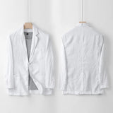 Lino Herrenanzugjacke | 100% Leinen, Atmungsaktiv und Elegant 1