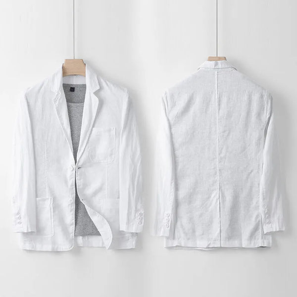 Lino Herrenanzugjacke | 100% Leinen, Atmungsaktiv und Elegant 1