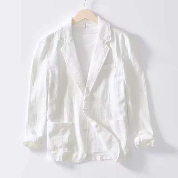 Lino Herrenjacke | 100% Baumwolle, Leicht und Atmungsaktiv 1