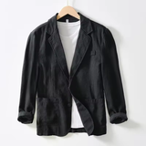 Lino Herrenjacke | 100% Baumwolle, Leicht und Atmungsaktiv 3