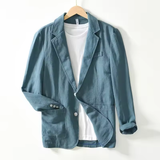 Lino Herrenjacke | 100% Baumwolle, Leicht und Atmungsaktiv 4