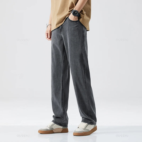 Lio Herren Jeans | Weicher Lyocell, Gerader Schnitt 1