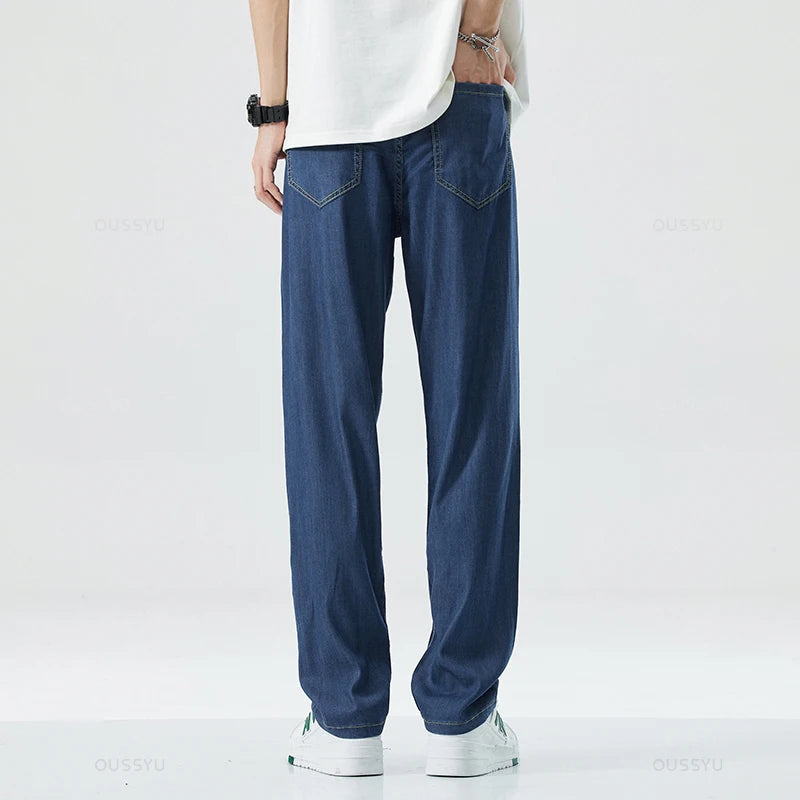 Lio Herren Jeans | Weicher Lyocell, Gerader Schnitt 3