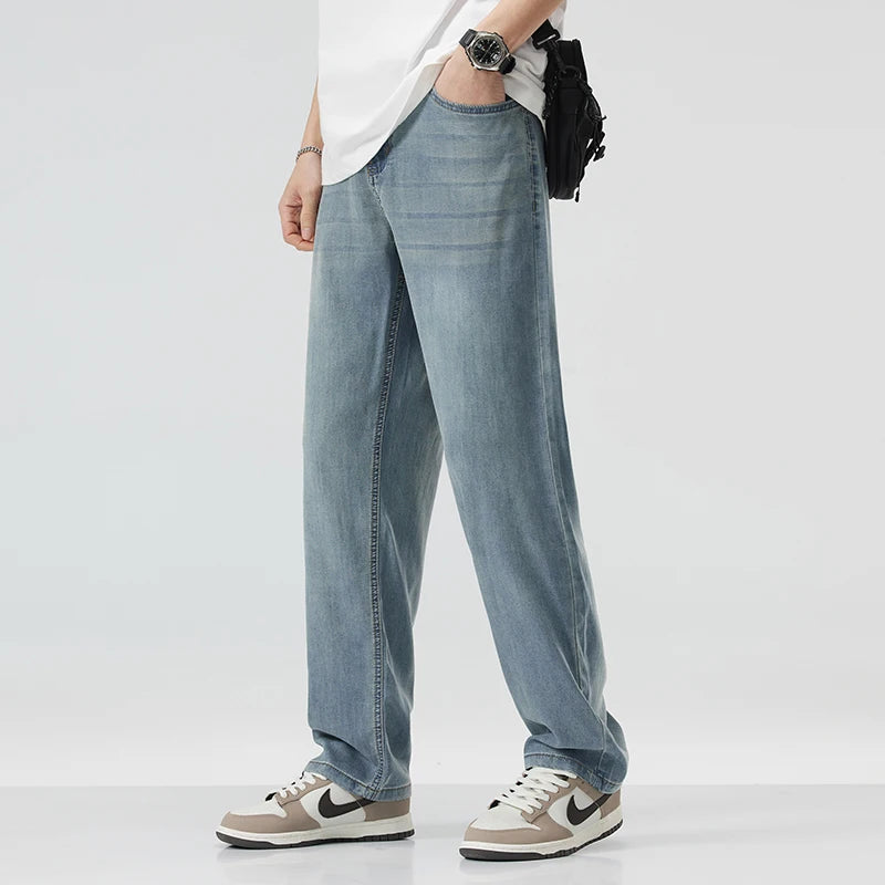 Lio Herren Jeans | Weicher Lyocell, Gerader Schnitt 4