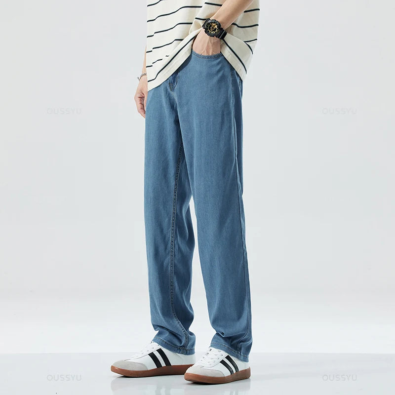 Lio Herren Jeans | Weicher Lyocell, Gerader Schnitt 6