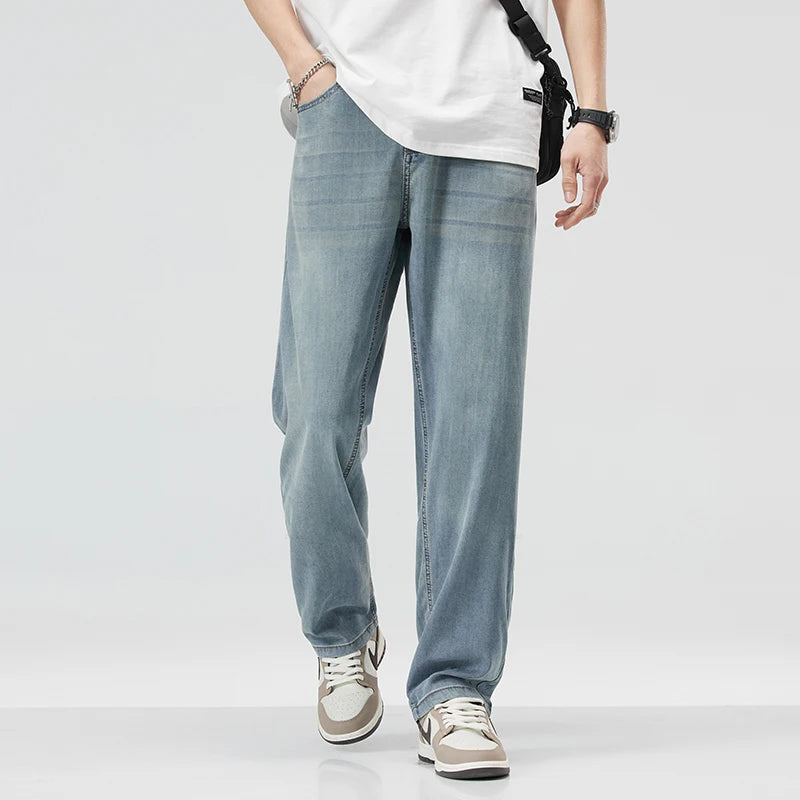 Lio Herren Jeans | Weicher Lyocell, Gerader Schnitt 7
