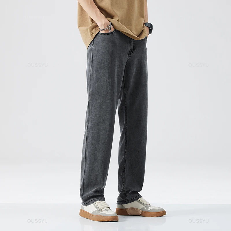 Lio Herren Jeans | Weicher Lyocell, Gerader Schnitt 8