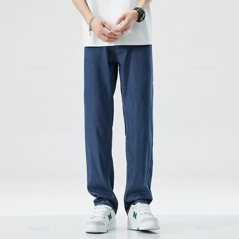 Lio Herren Jeans | Weicher Lyocell, Gerader Schnitt 9