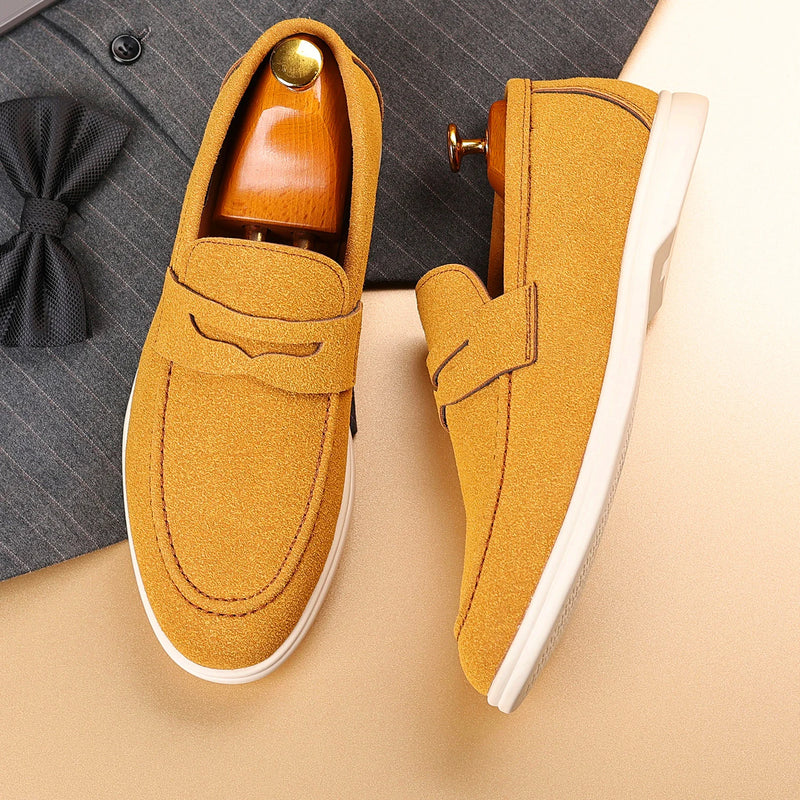 Luca Herren Slipper | Weiches Kunstleder, Leichtes Design 3