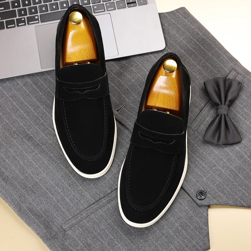 Luca Herren Slipper | Weiches Kunstleder, Leichtes Design 4
