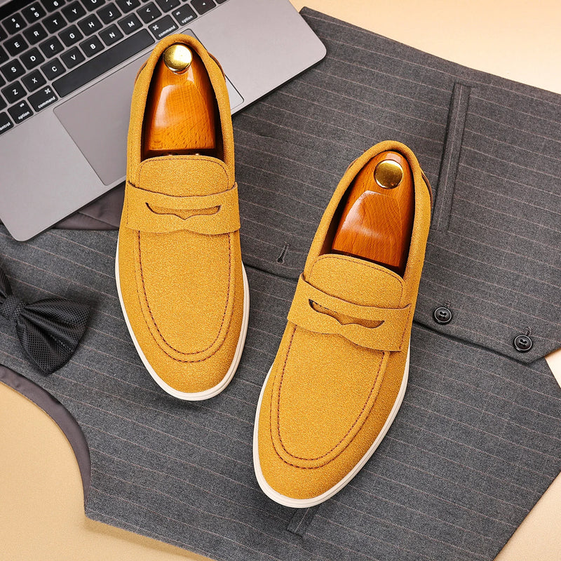 Luca Herren Slipper | Weiches Kunstleder, Leichtes Design 6
