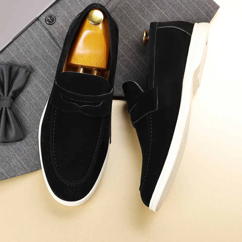 Luca Herren Slipper | Weiches Kunstleder, Leichtes Design 7