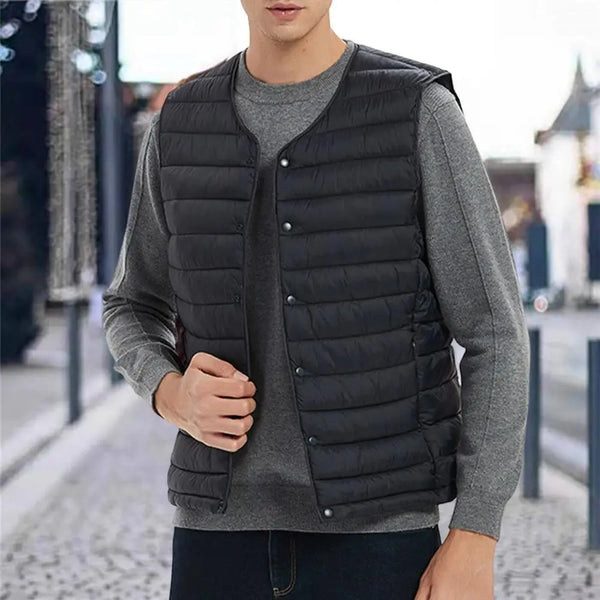 Lumi Herren Weste | Leichtes Polyester, Winddicht, Ärmellos 0
