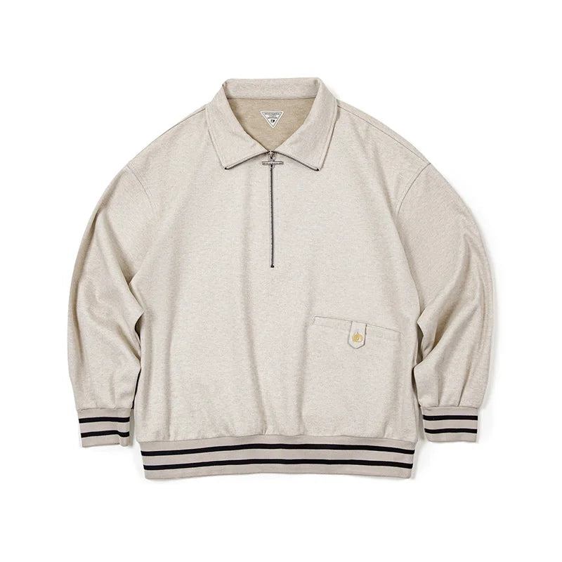 Mako Herren Sweatshirt | Schwere Baumwolle, Vintage-Stil 7
