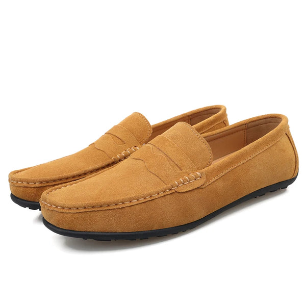 Maro Herren Mokassins | Echtes Wildleder, Handgefertigt, Slip-On 0